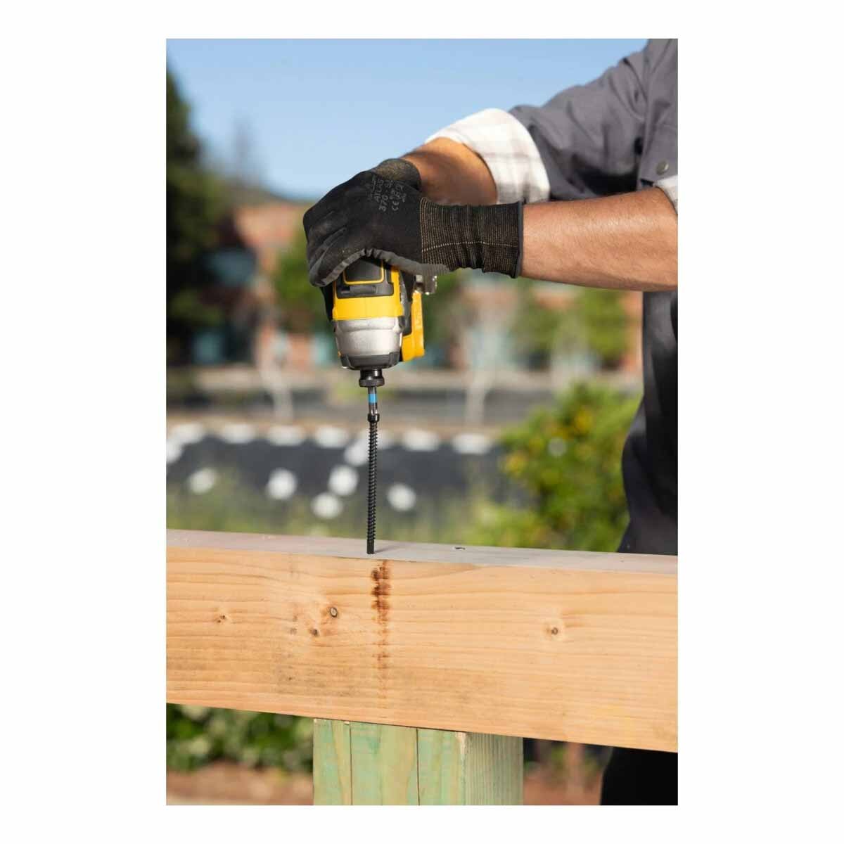 Simpson Strong-Tie SWD18614DBB Strong-Drive (0.180 x 6-1/4") Double-Barrier Double-Threaded Screw - Black (500 Pack) - 6