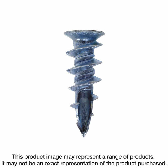 Simpson Strong-Tie SWZ08LS-R100 (#8 x 1-1/4") Die-Cast Zinc Drywall Anchor w/Screws (100 Pack)