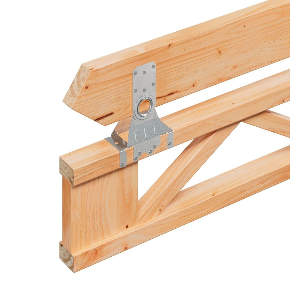 Simpson Strong-Tie ATHC-R30 (2-1/2") Attic Truss Heel Hinge Connector for Wide I-Joist Flanges (30 Pack) - 4