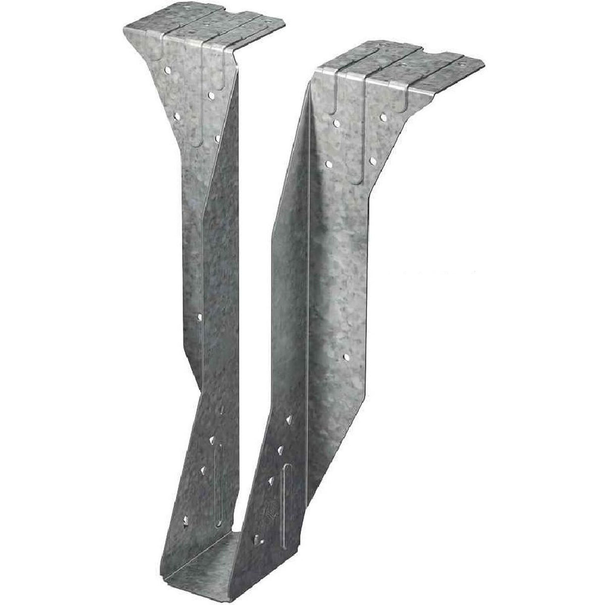 Simpson Strong-Tie BA210-2 (1-9/16" x 9-1/8") 12Ga Galvanized Top Flange Beam Hanger for 2x10 Double Joist