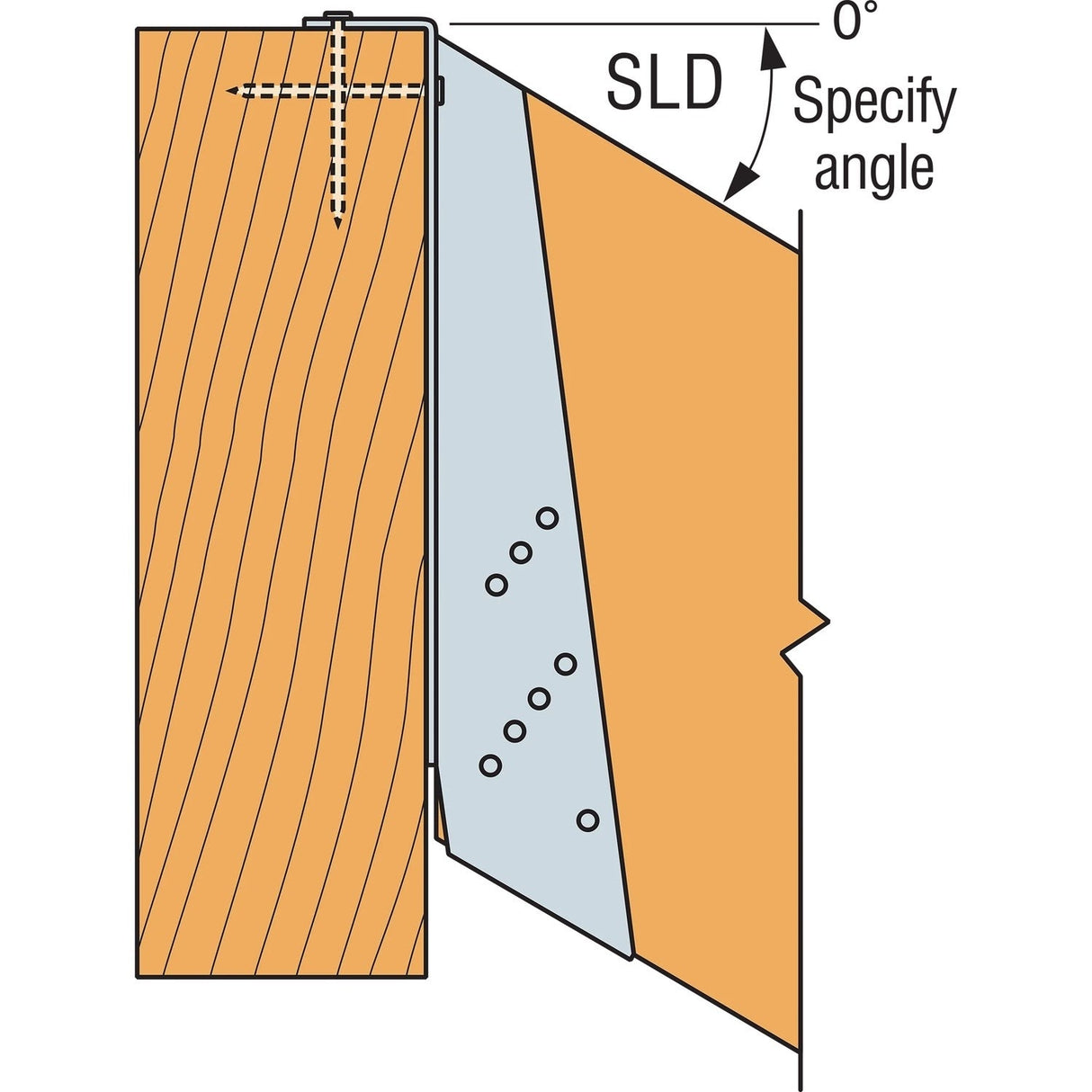 Simpson Strong-Tie BA212 (1-9/16" x 11-1/8") 12Ga Galvanized Top Flange Beam Hanger for 2x12 Joist - 6