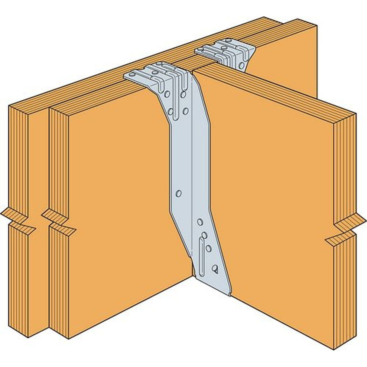 Simpson Strong-Tie BA4.12/14 (Double 2" x 14") Top-Flange Joist Hanger for Engineered Wood - 5