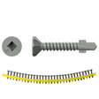 Simpson Strong-Tie CBSDQ106S (#8 x 1-1/16") Sheathing-to-CFS Screw Ribbed Flat Head (2500 Pack)