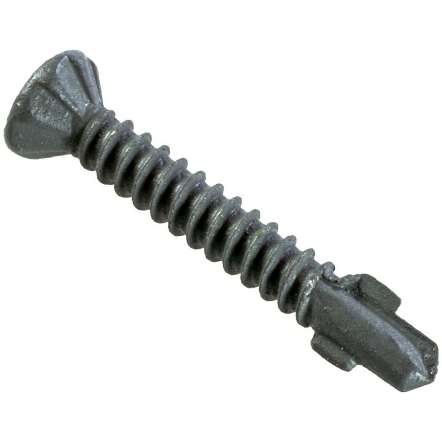 Simpson Strong-Tie CBSDQ138S (#10 x 1-3/8") Sheathing-to-CFS Screw Ribbed Flat Head (1500 Pack) - 2