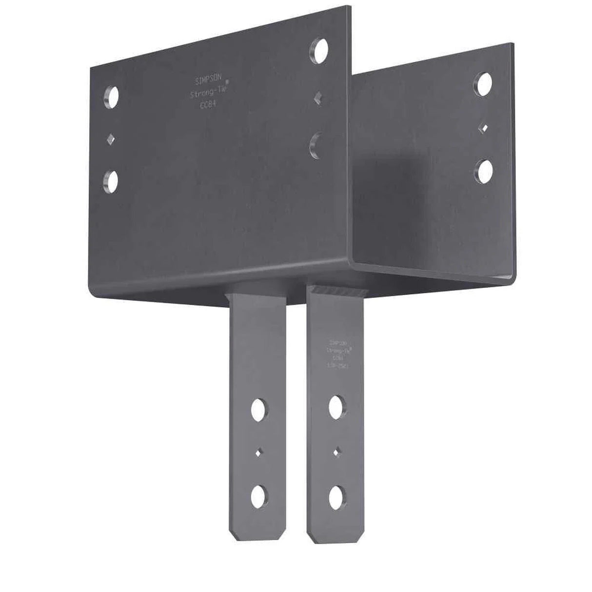 Simpson Strong-Tie CC84 Heavy-Gauge Steel Column Cap for 8x Beam to 4x Post Connection