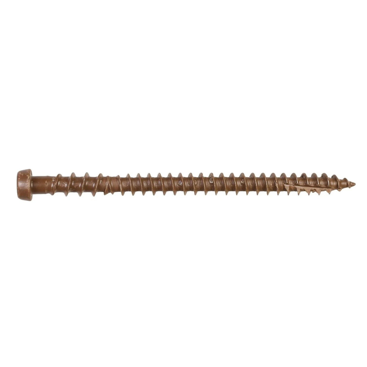 Simpson Strong-Tie DCU234STN01 Deck-Drive (#10 x 2-3/4") DCU Quik Guard Composite Collated Screw, Tan 01 (1000 Pack)
