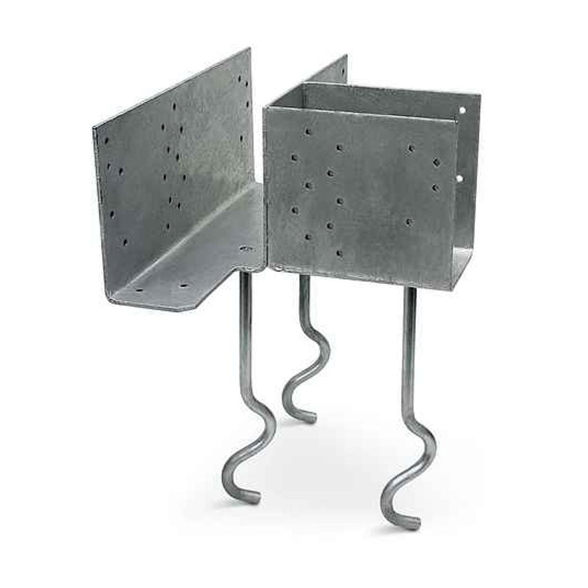 Simpson Strong-Tie ECCLRQMD3.62G-KT (3-5/8 in) Hot-Dip Galvanized L-Shape Embedded Column Cap