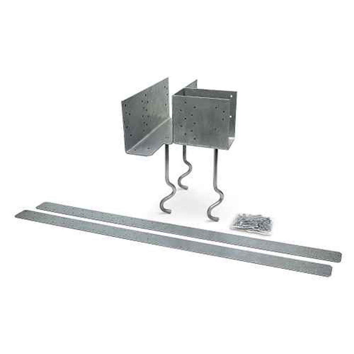 Simpson Strong-Tie ECCLRQMD3.62G-KT (3-5/8 in) Hot-Dip Galvanized L-Shape Embedded Column Cap - 2