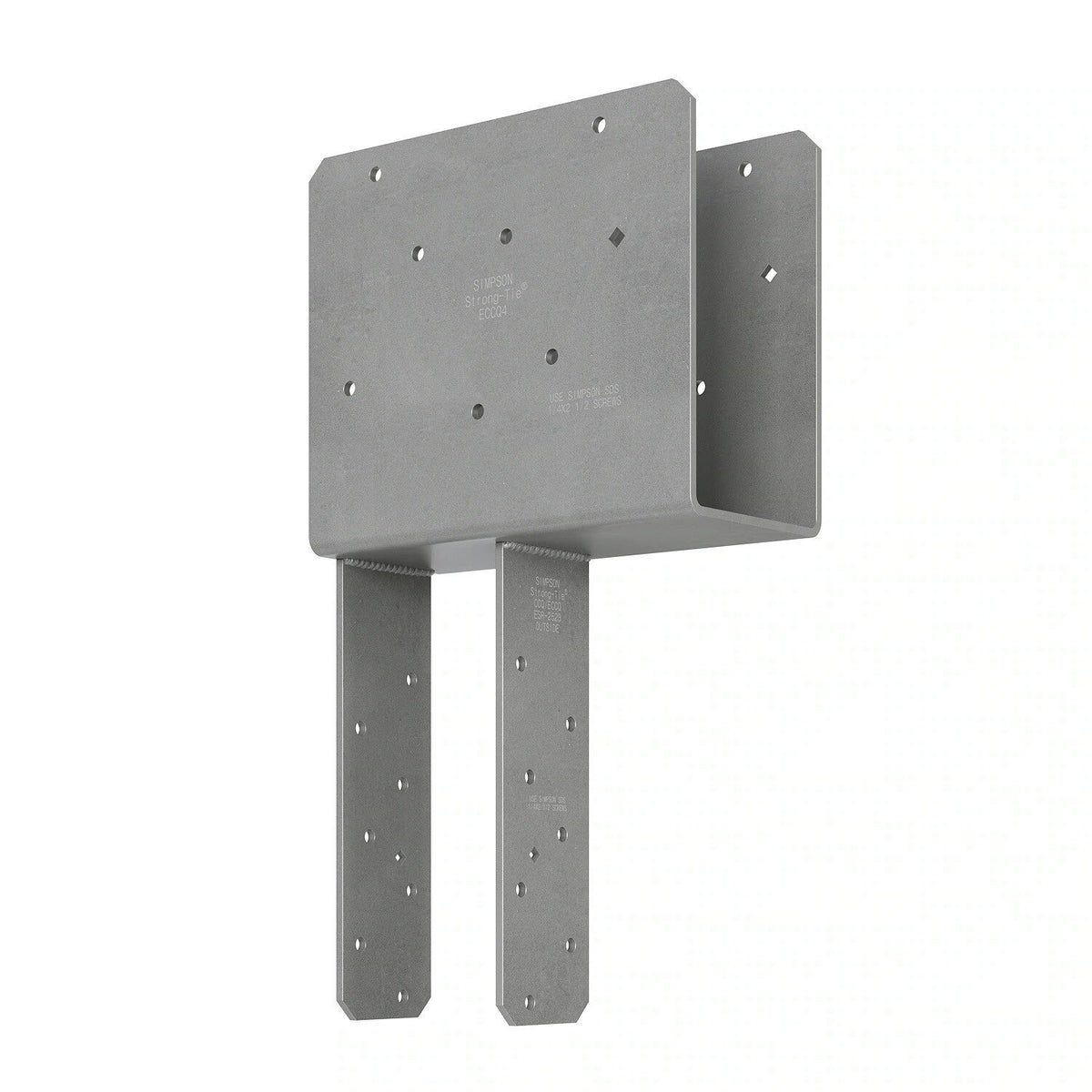 Simpson Strong-Tie ECCQ44SDS2.5-R (4x Beam, 4x Post) Quick Install End Column Cap with SDS Screws