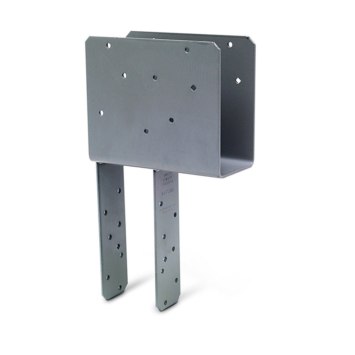 Simpson Strong-Tie ECCQ44SDS2.5-R (4x Beam, 4x Post) Quick Install End Column Cap with SDS Screws - 2
