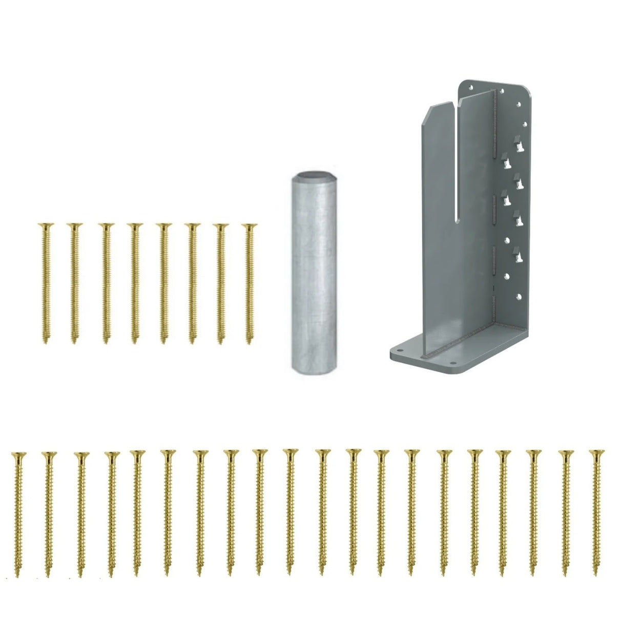 Simpson Strong-Tie HSKP5.75X17KT (5-3/4" x 17") Heavy Seated Knife Plate Hanger Kit - Steel - 2