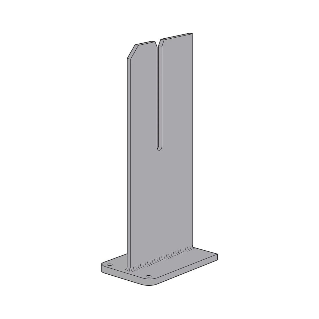 Simpson Strong-Tie HSKP5.75X19.5-W (5-3/4" x 19-1/2") Heavy Seated Knife Plate Hanger for Glulam and CLT Connections