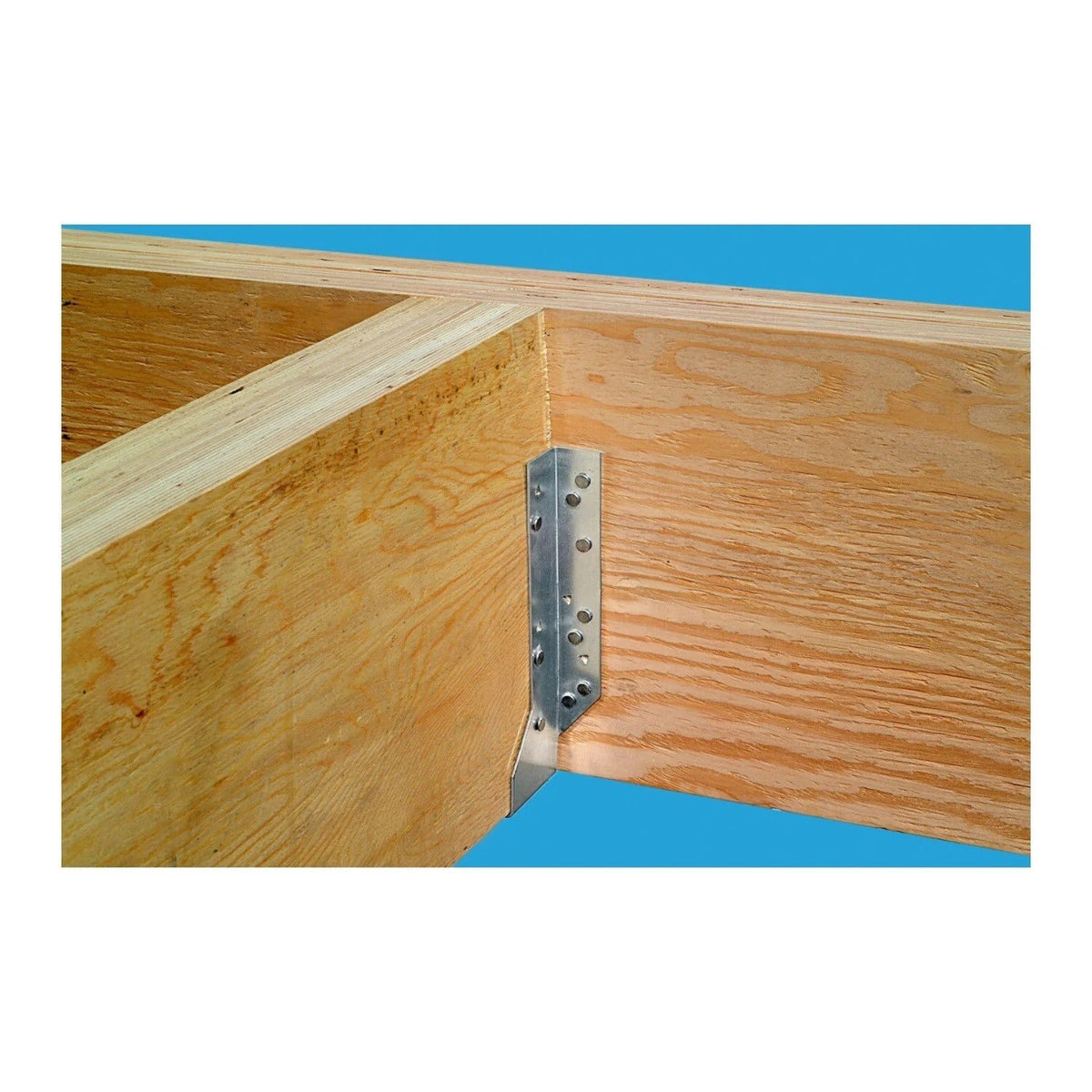 Simpson Strong-Tie HU610 (6" x 10") 14-Gauge Galvanized Heavy Face-Mount Joist Hanger - 2