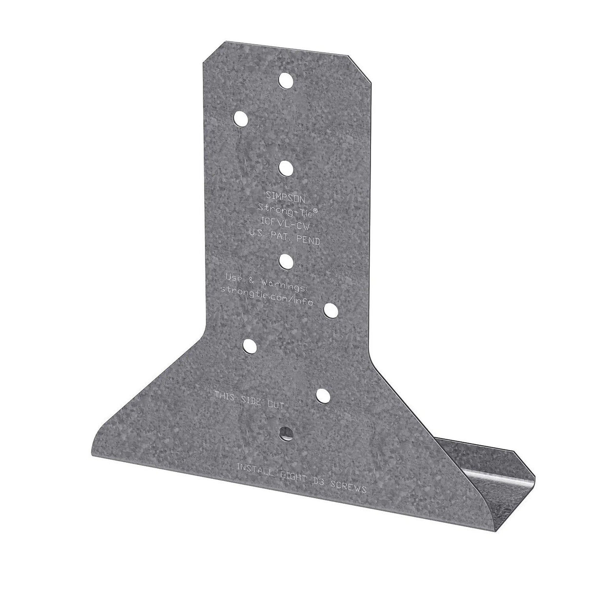 Simpson Strong-Tie ICFVL-W Ledger Connector System for Wood to ICF (15 Pack)