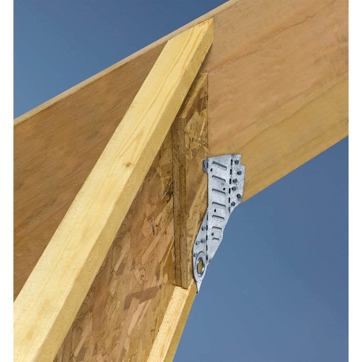 Simpson Strong-Tie LSSR28Z L(1-1/2") 18Ga Light Slopeable/Skewable Rafter Hanger for 2x8- ZMAX Finish - 4