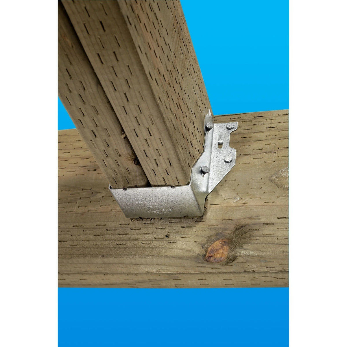 Simpson Strong-Tie LUS28-2Z (Double 2" x 8") Face-Mount Joist Hanger with ZMAX Finish - 3