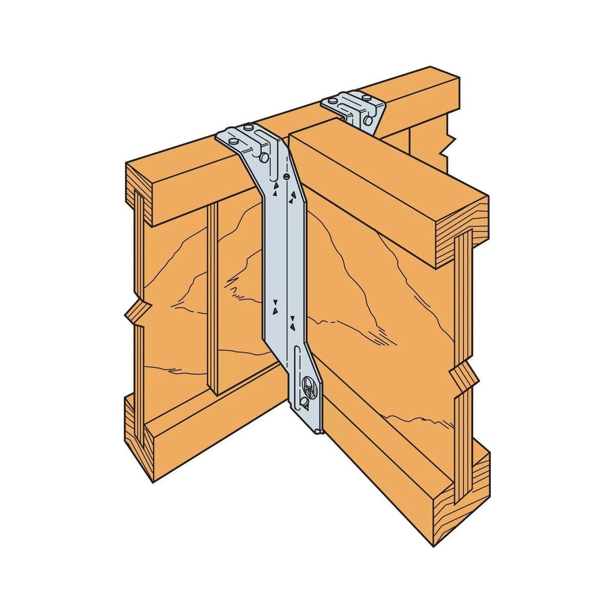 Simpson Strong-Tie MIT311.88-2 (2-1/2" x 11-7/8") Top Flange I-Joist Hanger - G90 Galvanized - 5