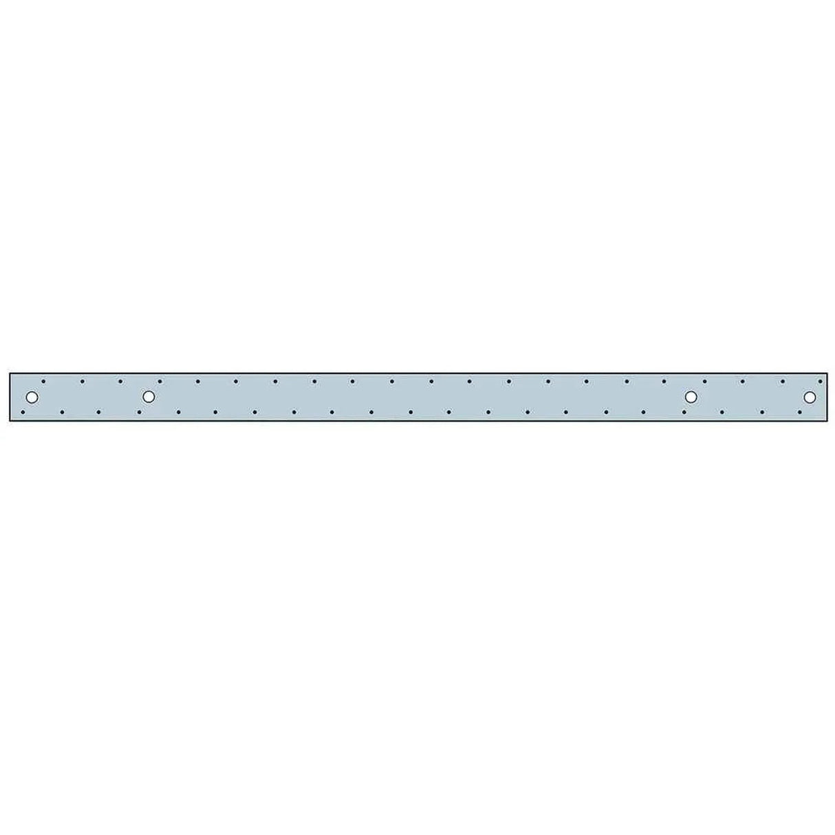 Simpson Strong-Tie MST27HDG (27") 12-Gauge Hot-Dip Galvanized Medium Strap Tie for Wood Connections