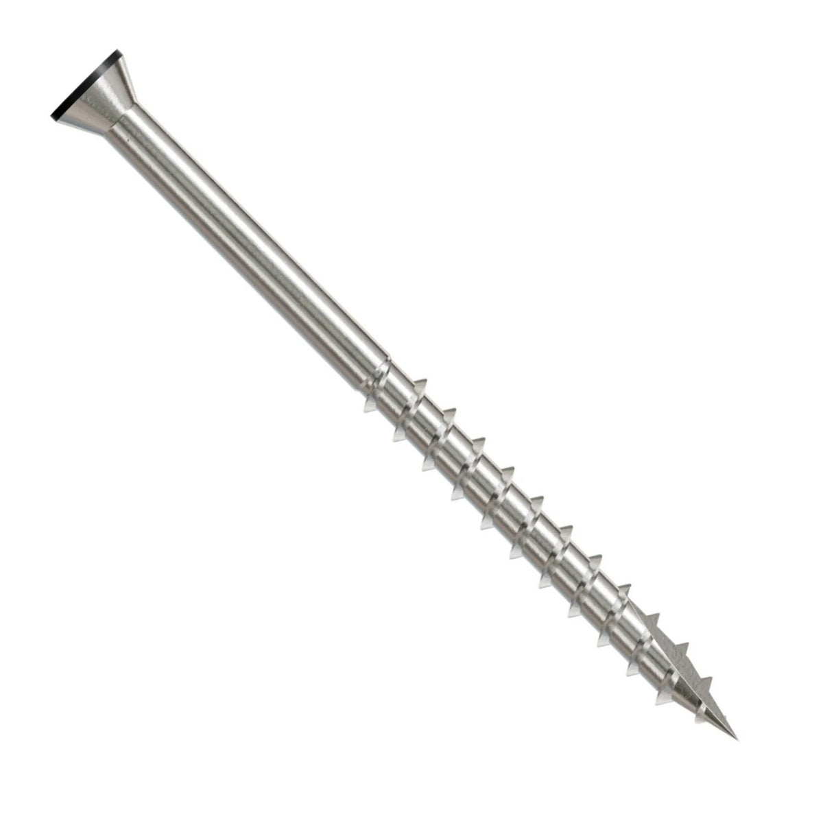 Simpson Strong-Tie S07225FT70WH01 (#7 x 2-1/4") Trim-Head Screw, 6-Lobe Drive, T15 Type 305, White (70 Pack)
