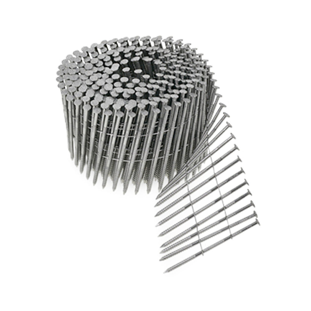 Simpson Strong-Tie S13A200SNBP (2 in.) 15 Degree Wire Coil Full Round Head Ring-Shank Siding Nail (1200 Pack)