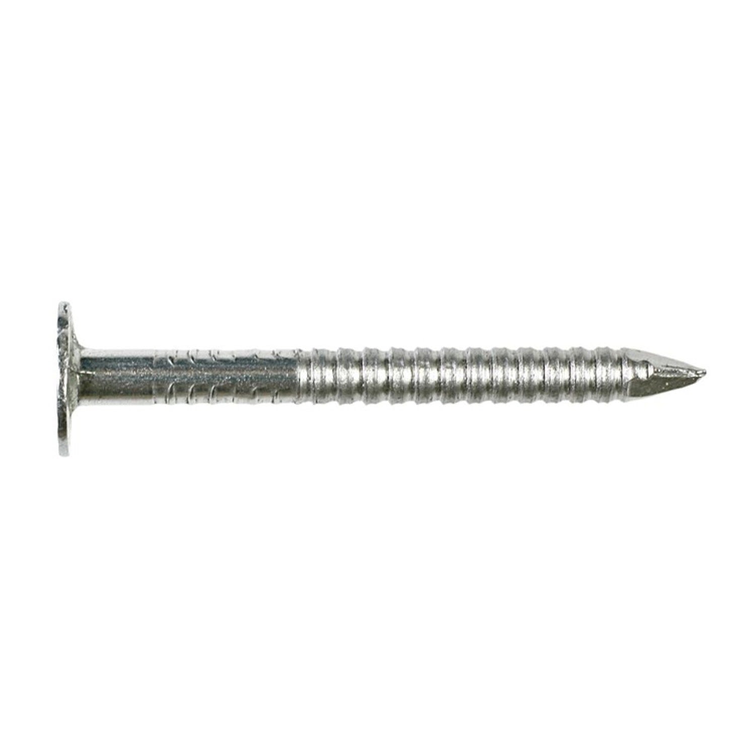 Simpson Strong-Tie S310ARN1 (1-1/4" x 0.131") Roofing Nail, Annular Ring Shank, Type 304 Stainless Steel (1 lb. Tub)