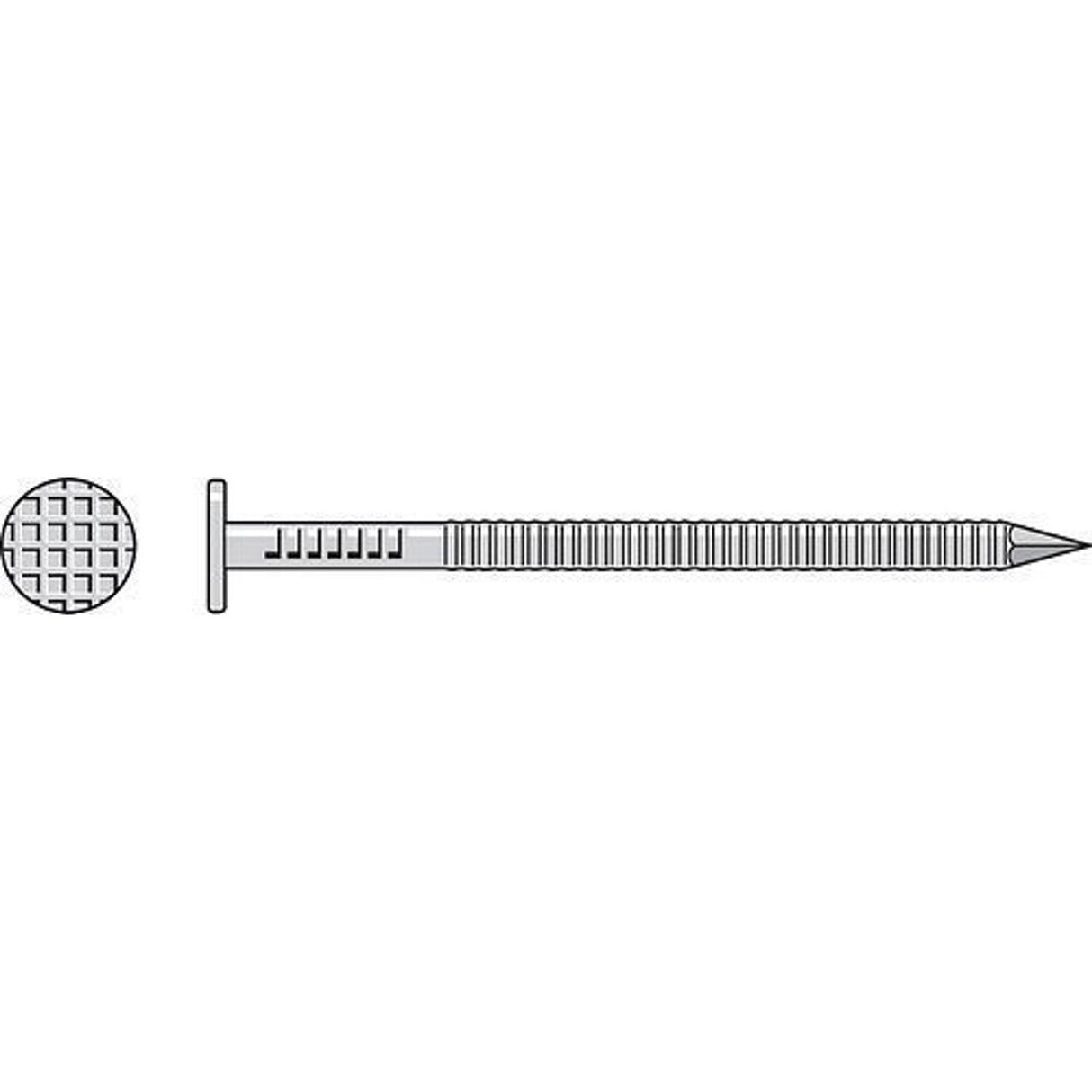 Simpson Strong-Tie S8SNDTB (2-1/2" x .092") 14Ga Stainless Steel Painted Siding Nail - Tan (25 lb.) - 3