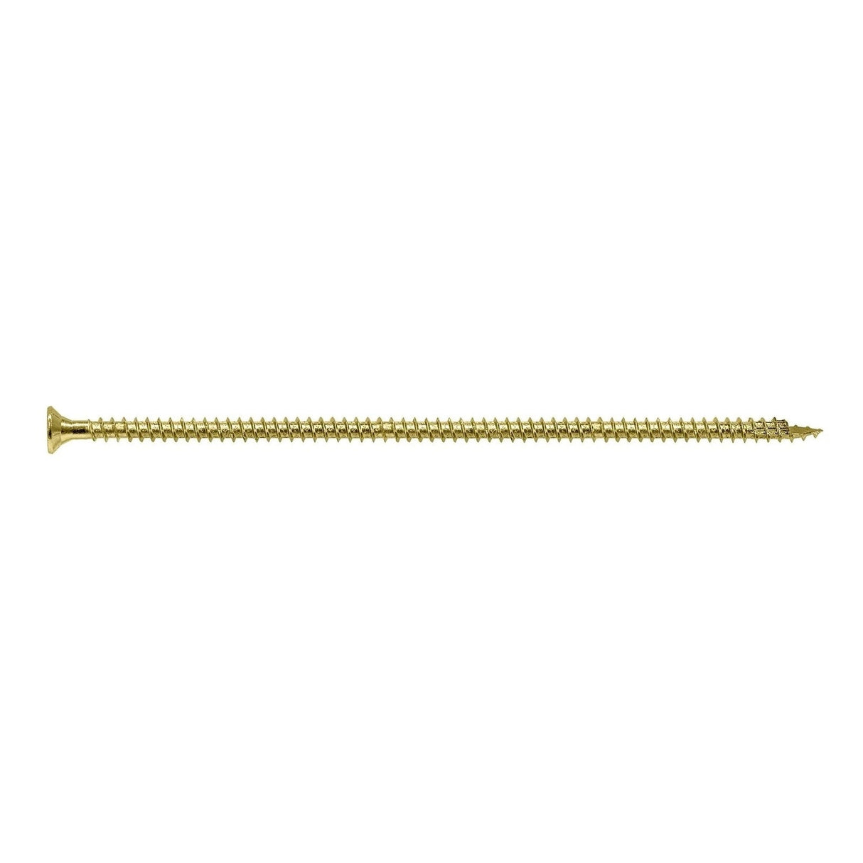 Simpson Strong-Tie SDCF221014-R50 Strong-Drive (0.590" x 10-1/4") T40 Yellow Zinc Timber-CF Screw (50 Pack)
