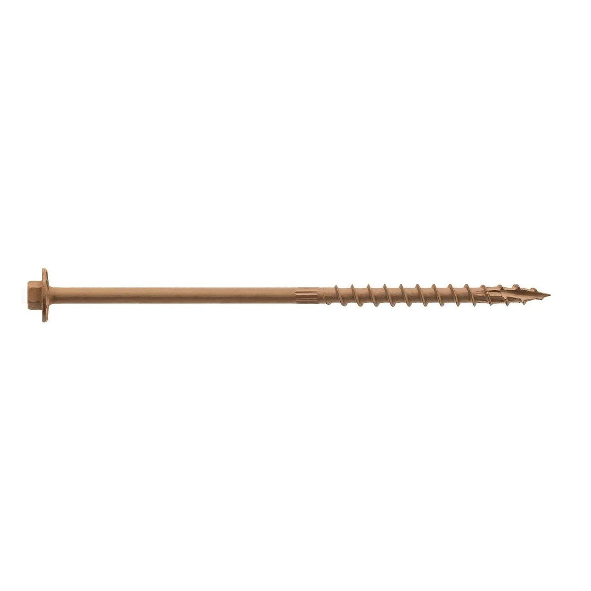 Simpson Strong-Tie SDWH19600DB-RP1 Strong-Drive (0.195" x 6" x 5/16" Hex) SDWH Timber-Hex Screw, Double-Barrier Coating