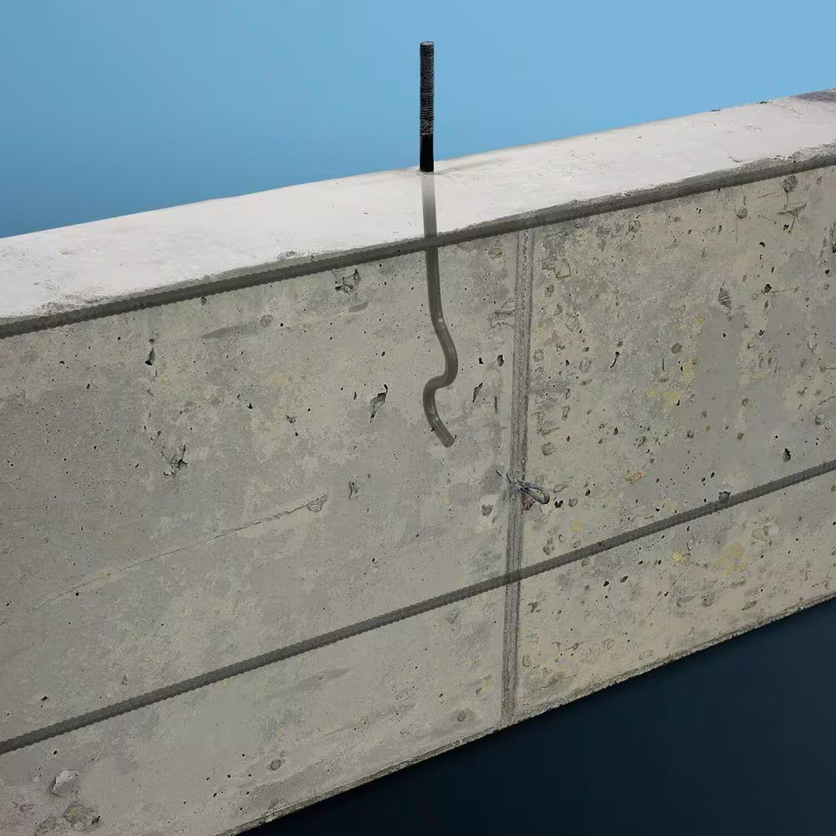 Simpson Strong-Tie SSTB16HDG-R (5/8 in. x 17-5/8 in.) Hot-Dip Galvanized Anchor Bolt for Concrete Applications - 6