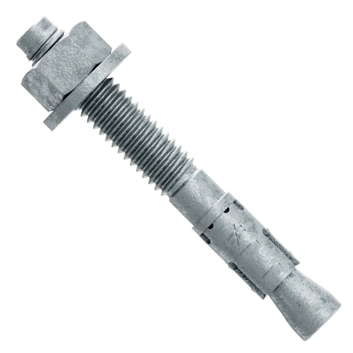 Simpson Strong-Tie STB2-25314MGF100 Strong-Bolt (1/4" x 3-1/4") 2 Mechanically Galvanized Wedge Anchor, Fully Assembled (100 Pack)