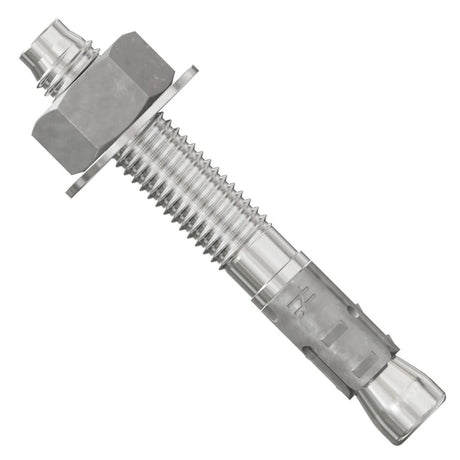 Simpson Strong-Tie STB2-50334S4F25 Strong Bolt (1/2" x 3-3/4") Fully Assembled Wedge Anchor - Type 304 (25 Pack)