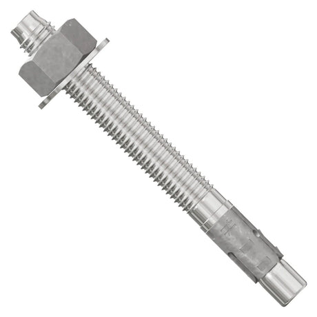 Simpson Strong-Tie STB2-62600S4F20 Strong-Bolt (5/8" x 6") Type 304 Stainless-Steel Wedge Anchor - Fully Assembled (20 Pack)