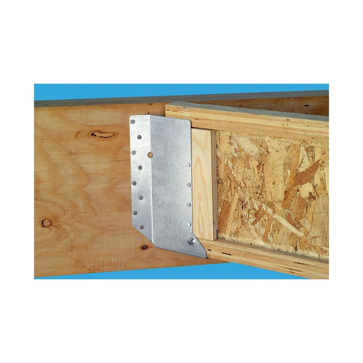 Simpson Strong-Tie SUR1.81/11 (1-3/4" x 11-1/4 to 11-7/8") Galvanized Right-Skewed U-Shaped Hanger - 3