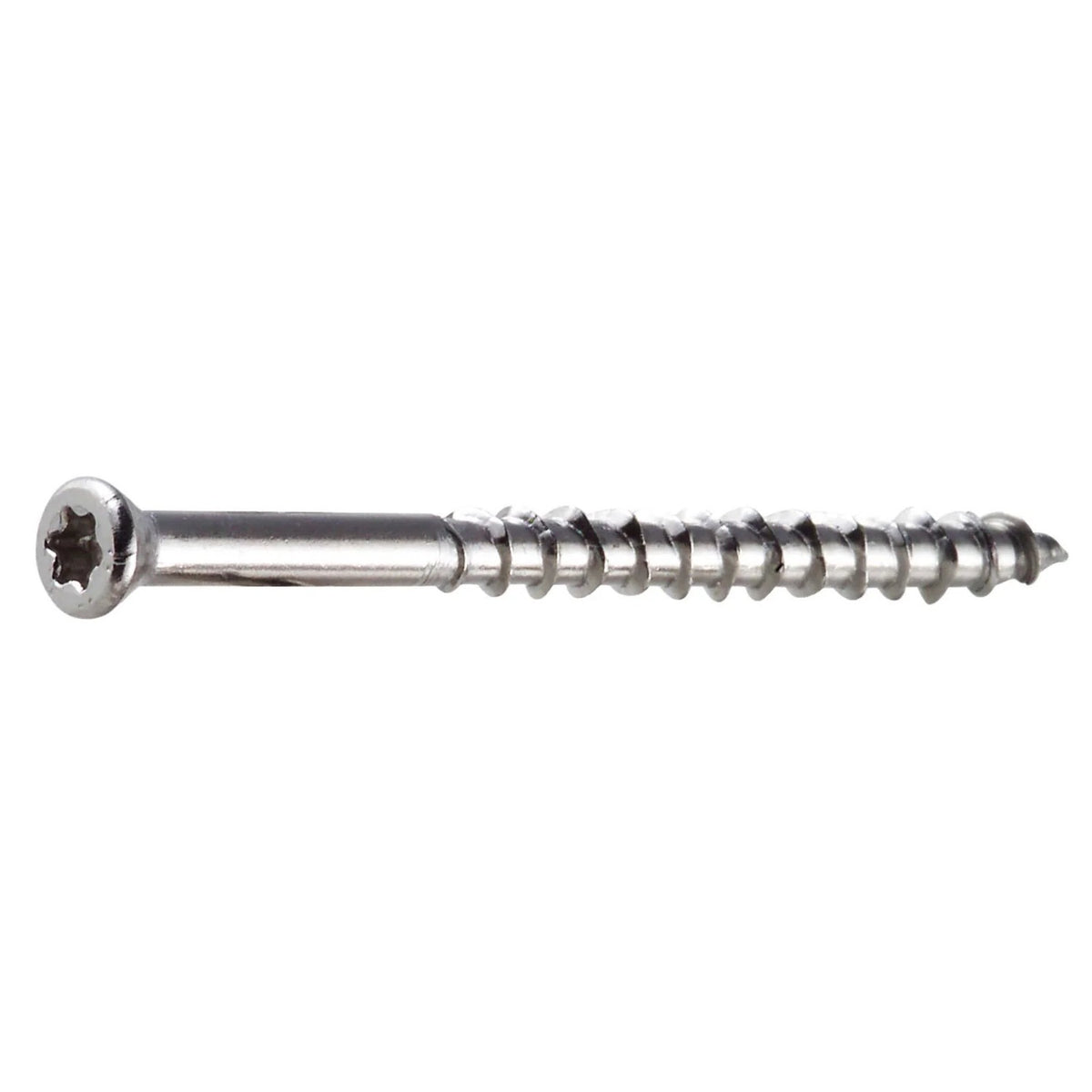 Simpson Strong-Tie T07300WPB Deck-Drive (#7 x 3") T-15 DWP Wood SS Screw, Trim Head, Type 316 (1750 Pack)
