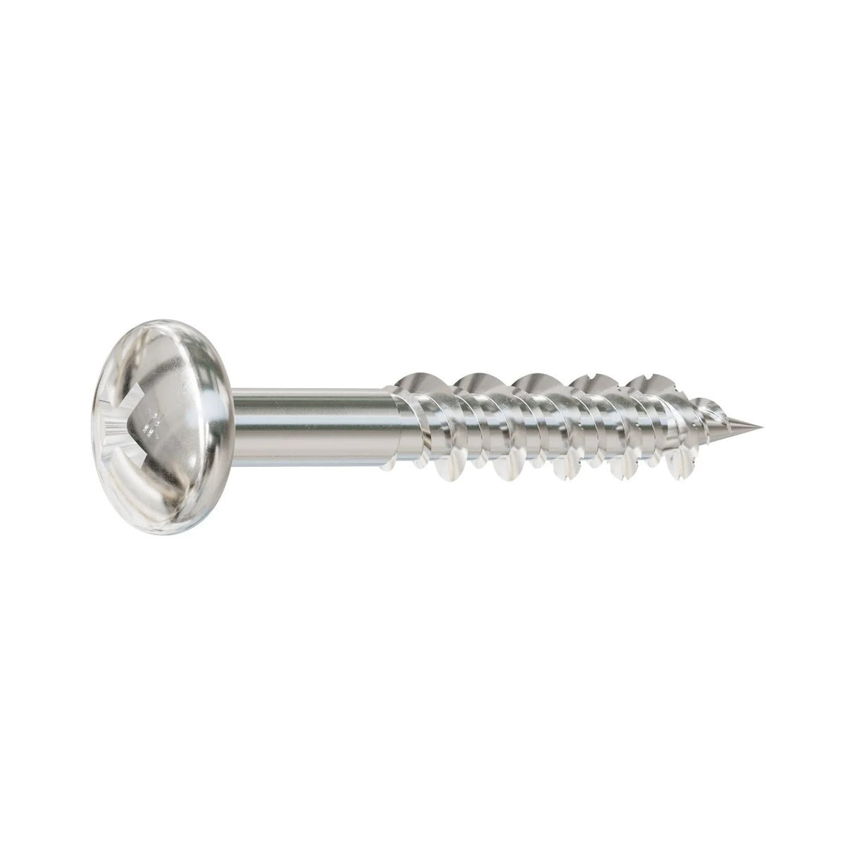 Simpson Strong-Tie T10J150PXC (#10 x 1-1/2") Pan Head Stainless Steel Marine Screw, #2 Phillips Drive (100 Pack)