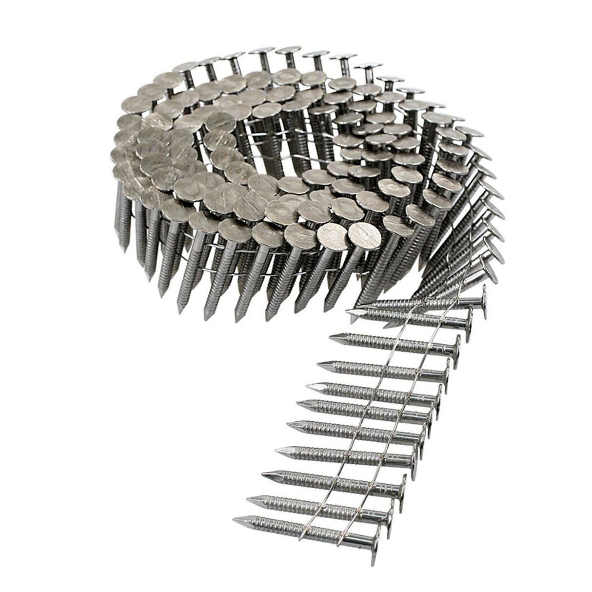 Simpson Strong-Tie T11A150RNJ (1-1/2") 15 Degree Wire Coil Ring-Shank Roofing Nail, Type 316 (3600 Pack)