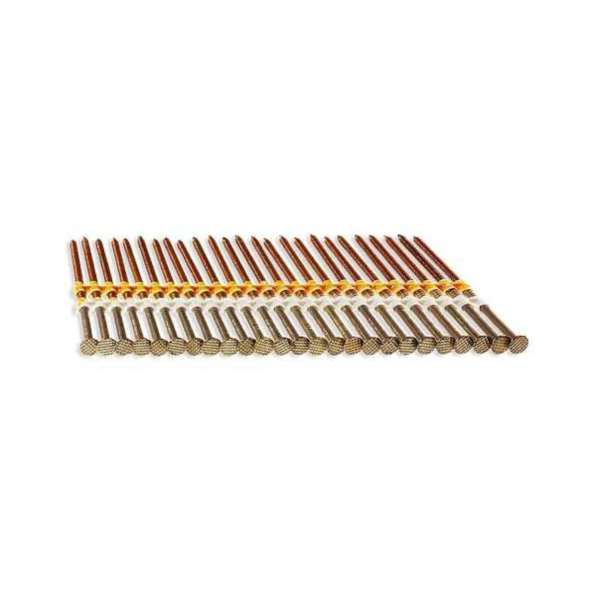 Simpson Strong-Tie T12A237CNB (2-3/8" x 8d) 12Ga 20 Degree-22 Degree Plastic Strip, Full Round Head Ring Shank Nail (5000 Pack) - 2