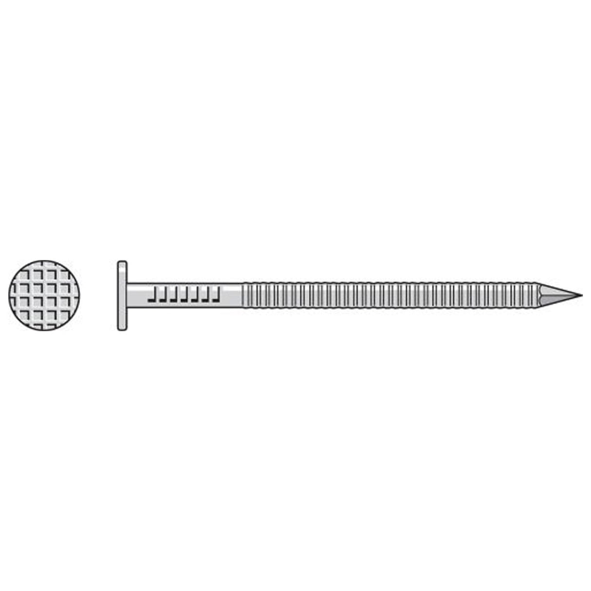 Simpson Strong-Tie T7SN75 (2-1/4" x .092") Shake and Shingle Siding/Roofing Nail, Type 316 (5 lb. Tub)