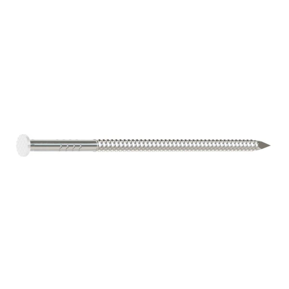Simpson Strong-Tie T8SNDW1 (8d x 2-1/2") Painted Siding Nail, Annular Round Shank, White (1 lb.)