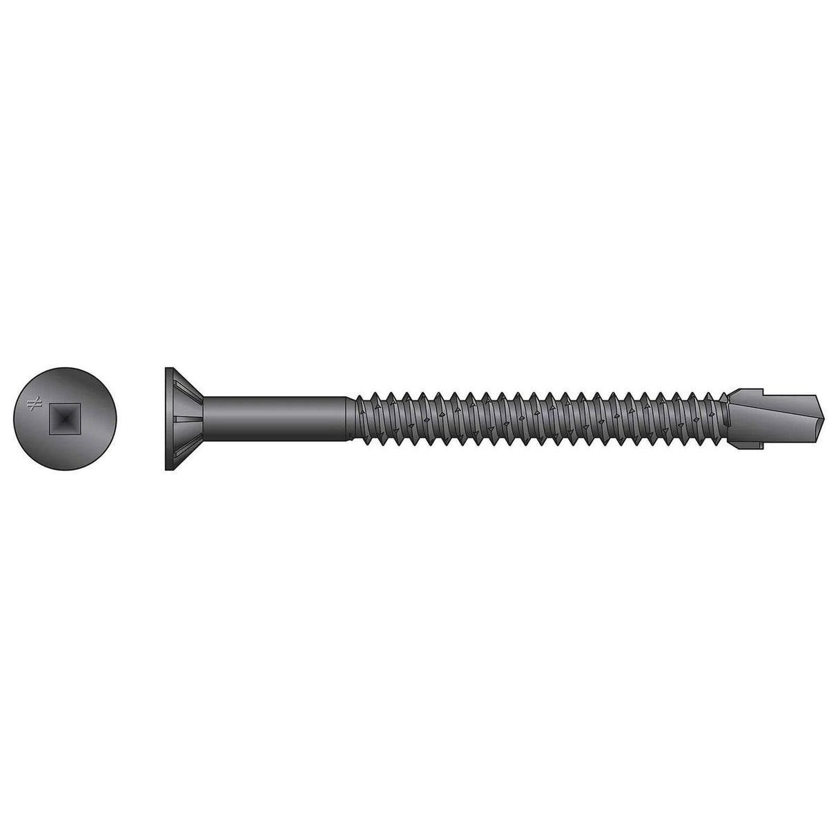 Simpson Strong-Tie TBP1475R1000 Strong-Drive (#14 x 3") T30 TB Wood-to-Steel Screw, Black Phosphate (1000 Pack)