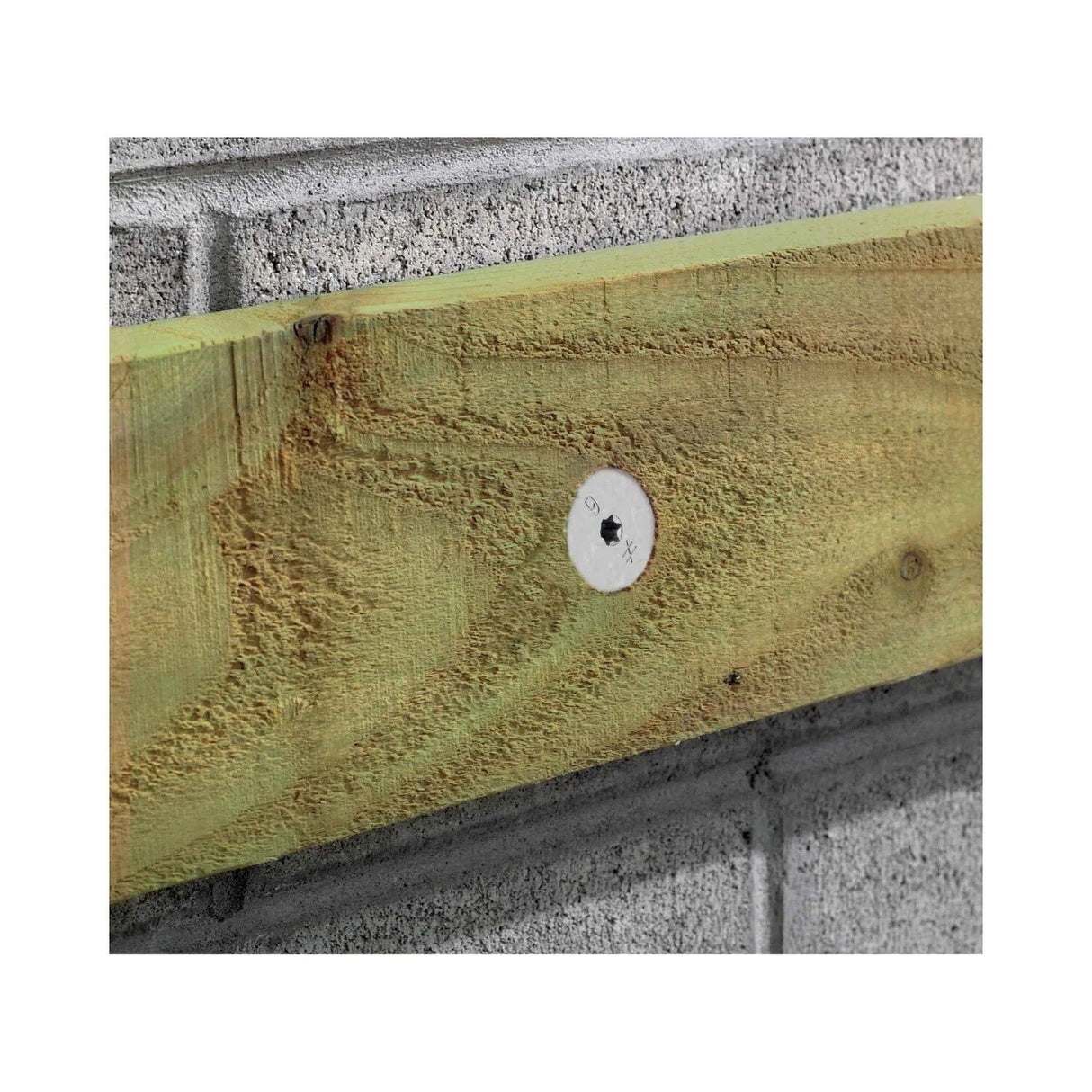 Simpson Strong-Tie THD50600WHMG Titen HD (1/2" x 6") Mechanically Galvanized Washer-Head HD Screw Anchor (15 Pack) - 6