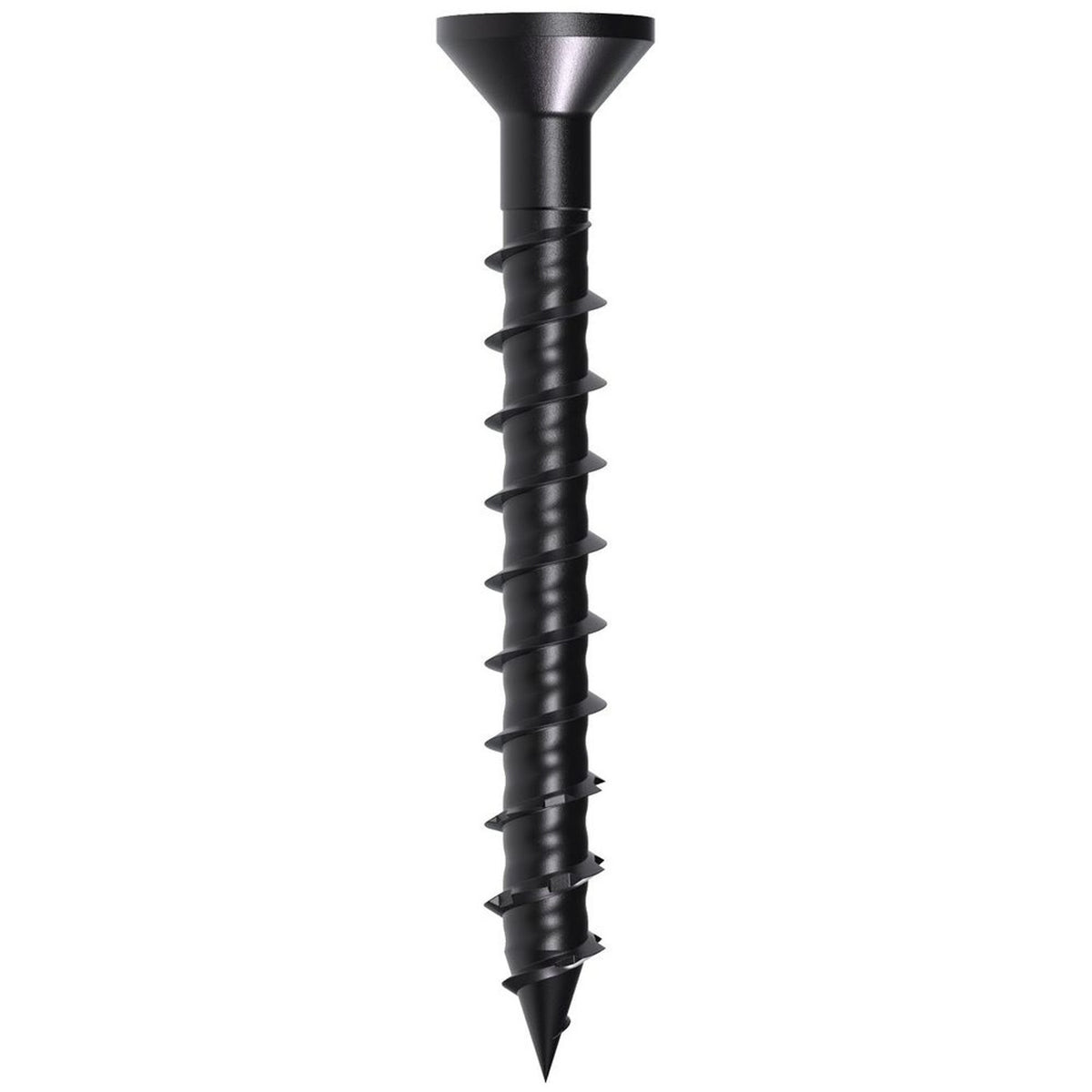 Simpson Strong-Tie TNTBL18134TF Titen Turbo (3/16" x 1-3/4") T25 Flat-Head Concrete and Masonry Screw, Black (100 Pack)