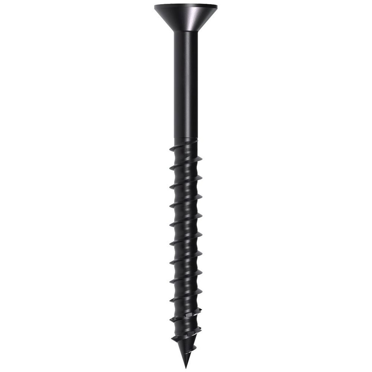 Simpson Strong-Tie TNTBL25234TF Titen Turbo(1/4" x 2-3/4") T30 Flat-Head Concrete and Masonry Screw, Black (100 Pack)