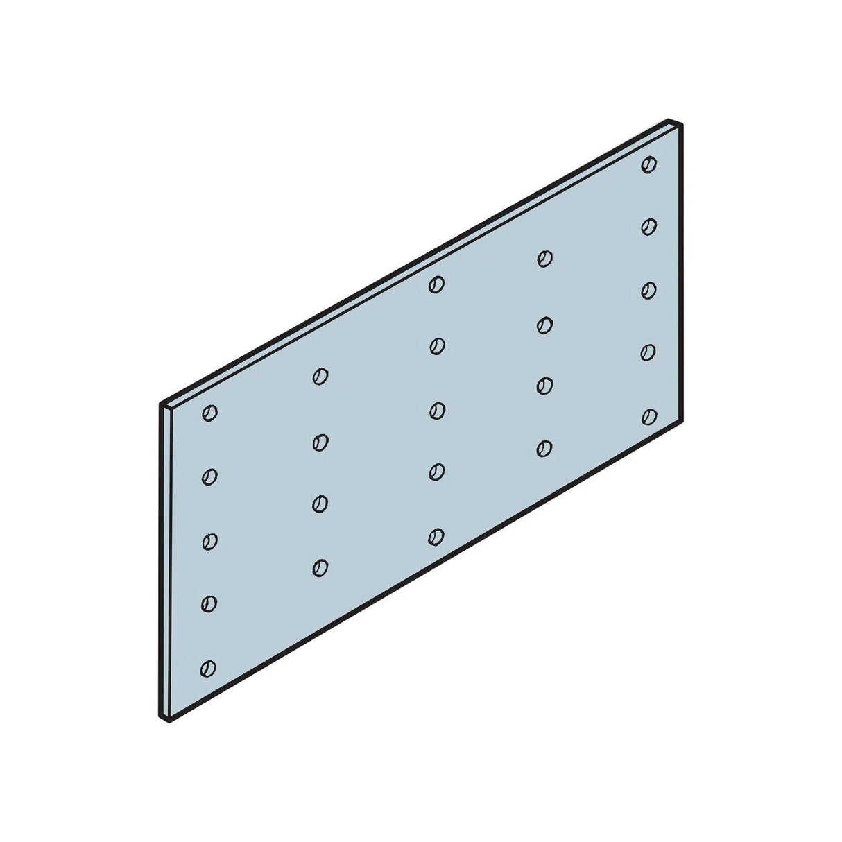 Simpson Strong-Tie TP35 (3-1/8" x 5") 20Ga TP Galvanized Tie Plate - G90