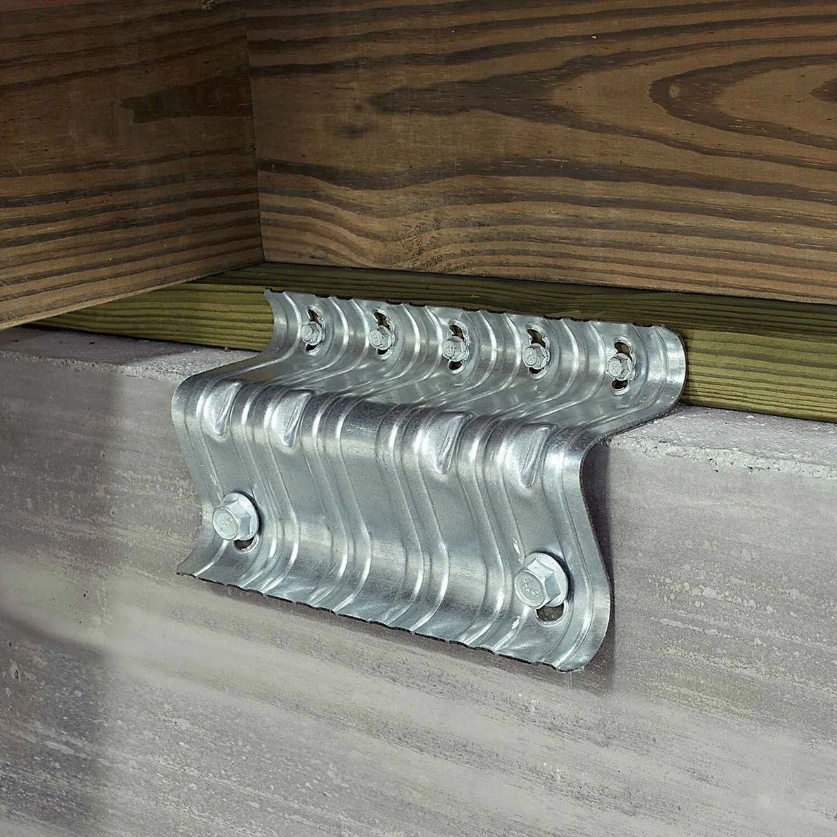 Simpson Strong-Tie URFP-SDS3 (10-5/8" x 6-1/4") Universal Retrofit Foundation Plate with SDS Screws - 2