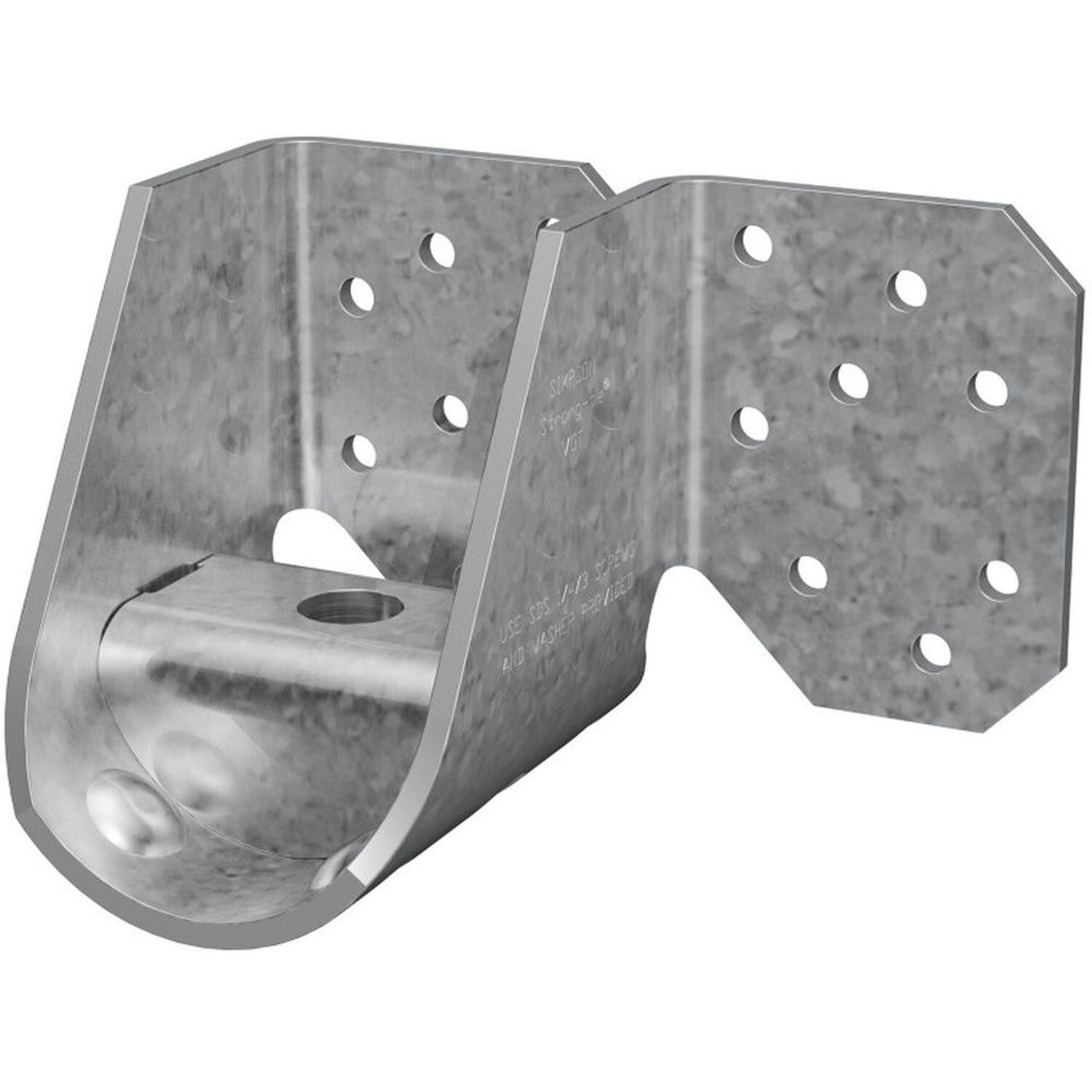 Simpson Strong-Tie VGTL (1-7/8") 7Ga Variable-Pitch Girder Tiedown - G90 Galvanized, Left Conceal