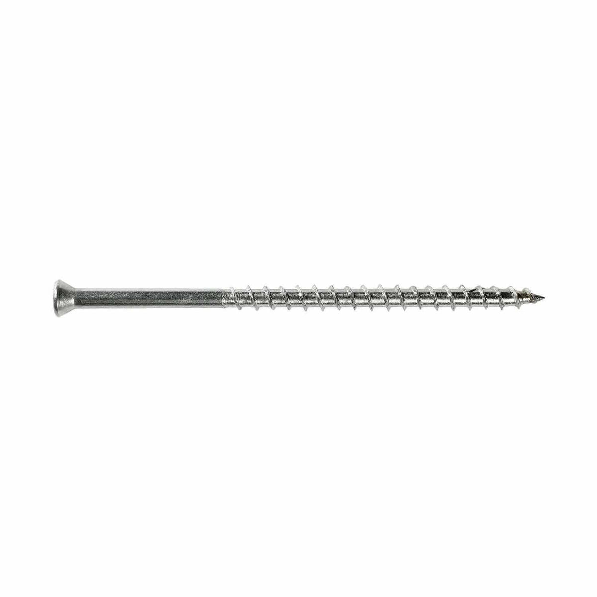 Simpson Strong-Tie T07225FT70WH01 (#7 x 2-1/4") T15 6-Lobe Drive Trim-Head Screw, Type 316, White (70 Pack) - 3