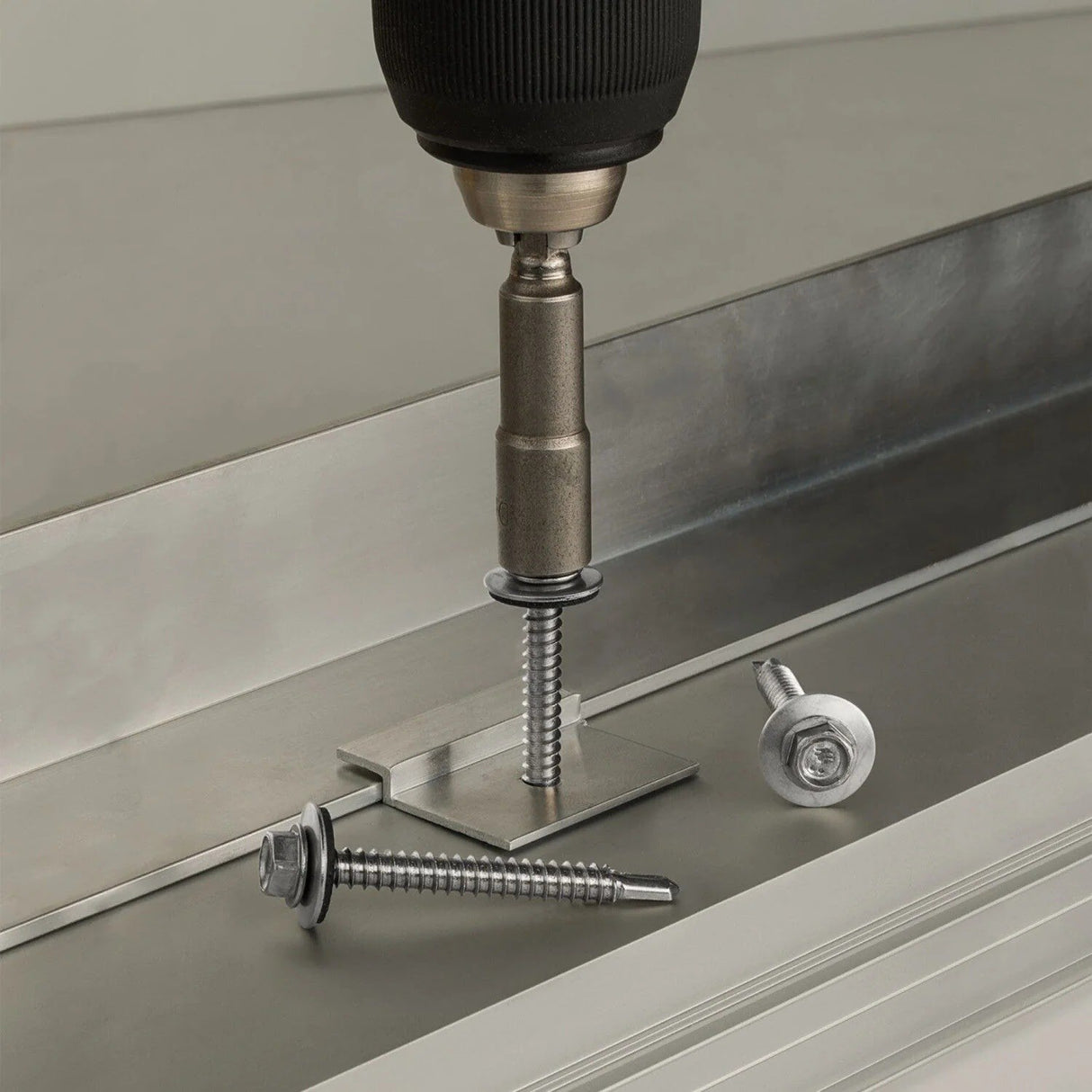 Simpson Strong-Tie T08100HDUC Self-Drilling Hex-Washer Head Screw for Aluminum and Fiberglass (100 Pack) - 2