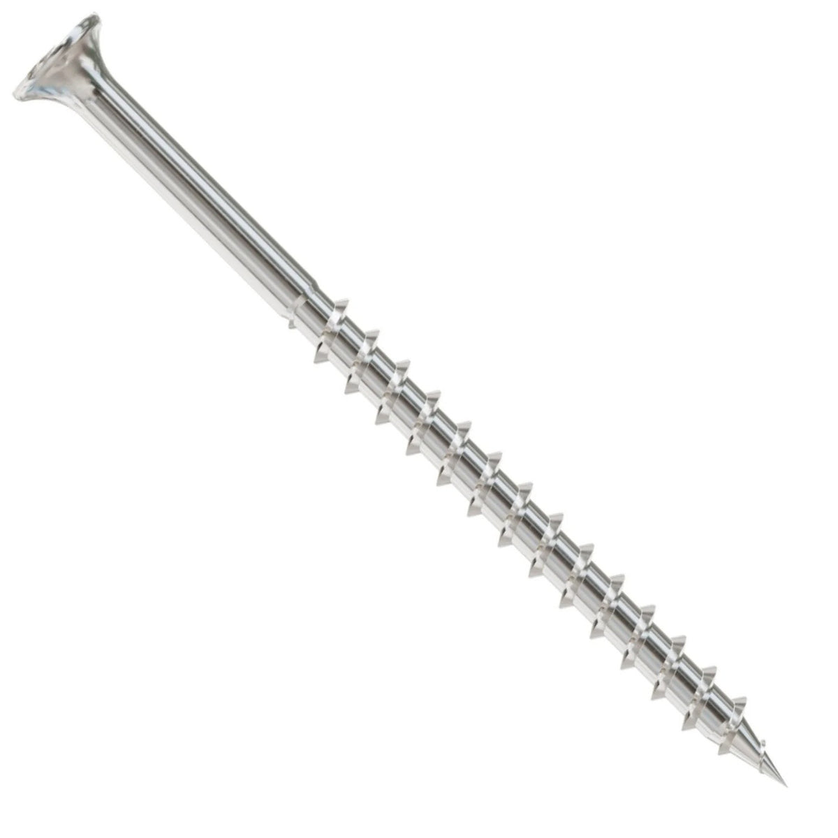 Simpson Strong-Tie T10300DBB (#10 x 3") Bugle-Head SS Wood Screw - Square Drivel (1500 Pack)