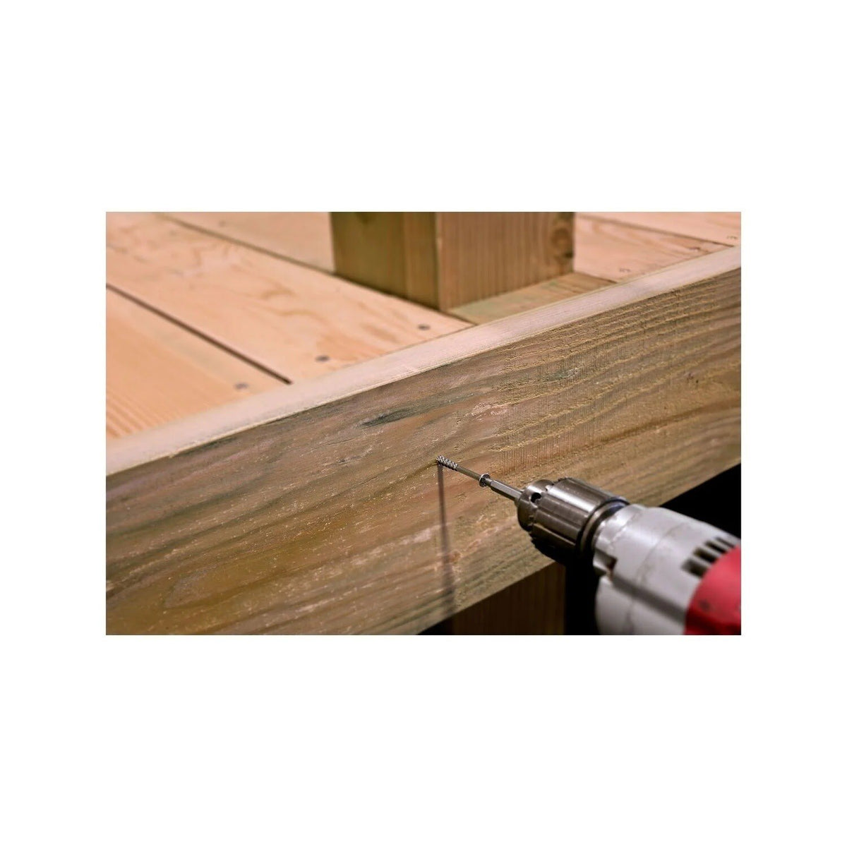 Simpson Strong-Tie T10300DBB (#10 x 3") Bugle-Head SS Wood Screw - Square Drivel (1500 Pack) - 3